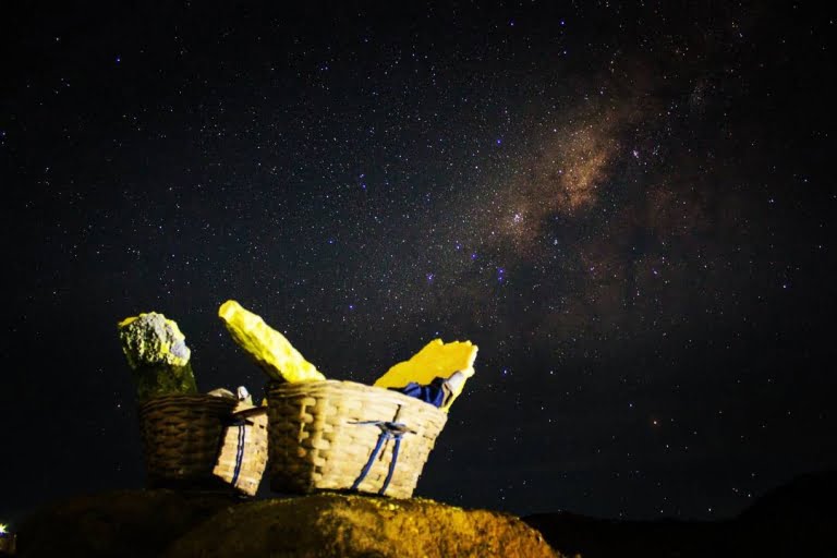 milkyway kawah ijen