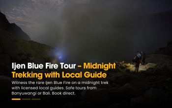 Ijen Blue Fire Tour – Midnight Trekking with Local Guide