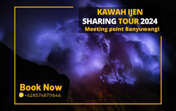 Kawah Ijen Sharing Tour 2024 meeting point Banyuwangi