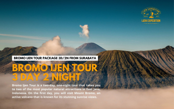 Mount Bromo Ijen Tour Package 3D2N from Surabaya Airport