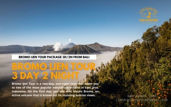 Mount Bromo Ijen Tour Package 3D2N from Bali
