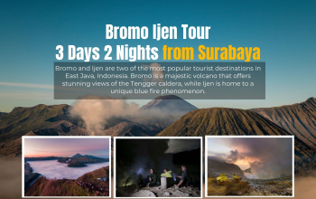 Bromo Ijen Tours 3 Days 2 Nights from Surabaya
