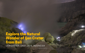 Ijen Crater from Bali