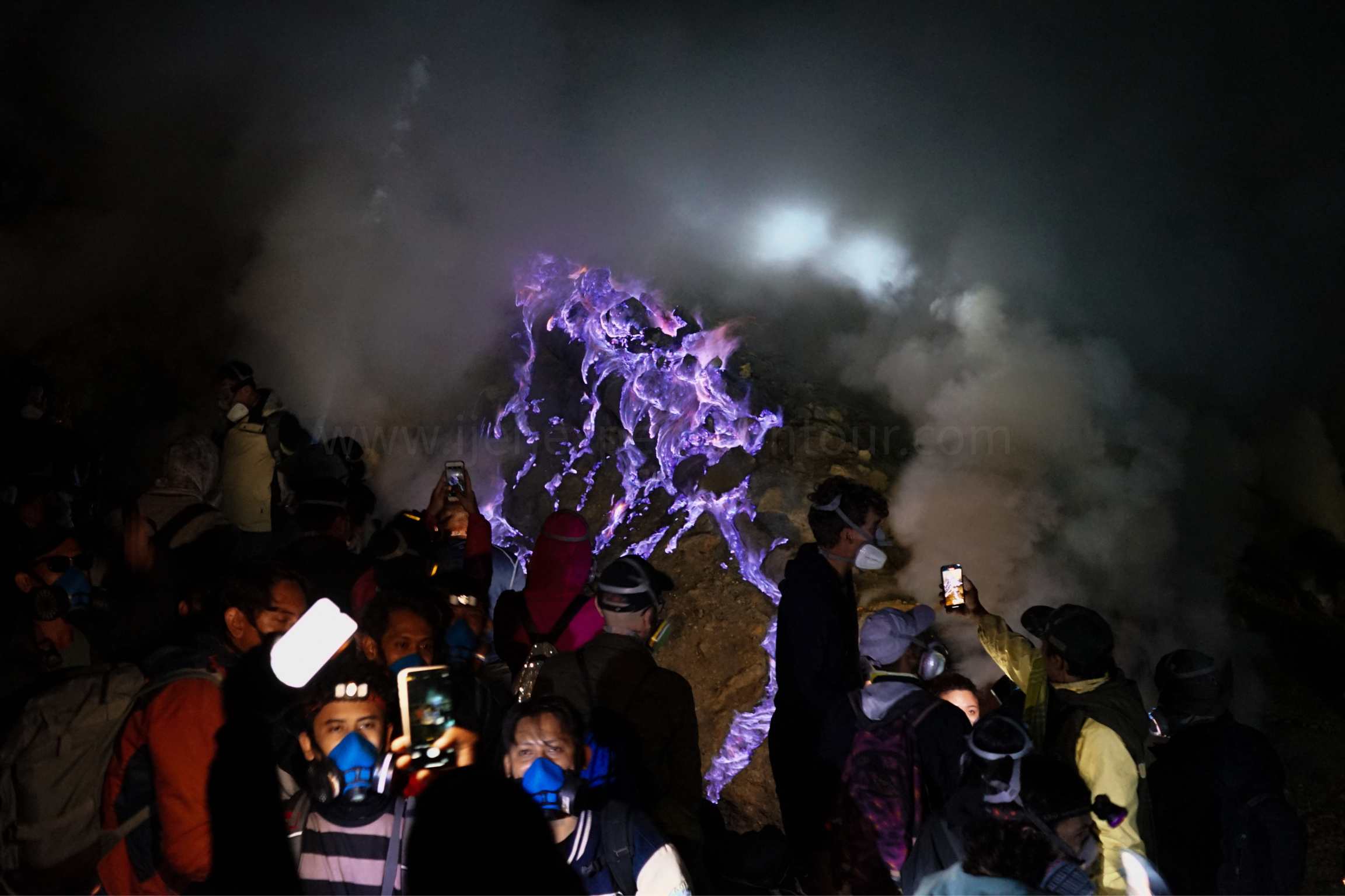 Ijen Crater Blue Fire 2024