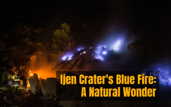 Ijen Crater's Blue Fire: A Natural Wonder