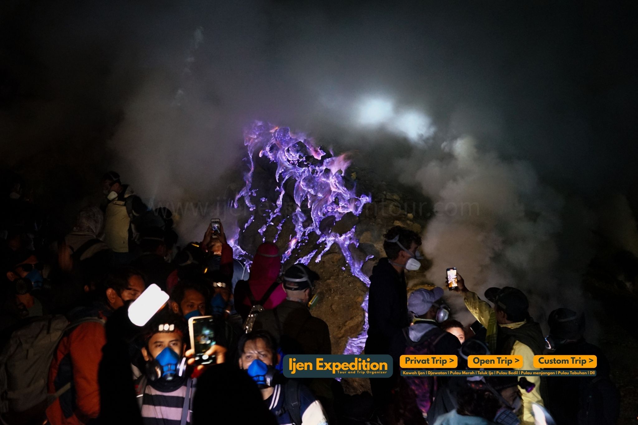 Ijen crater tour from ubud Bali 1 Day Tour