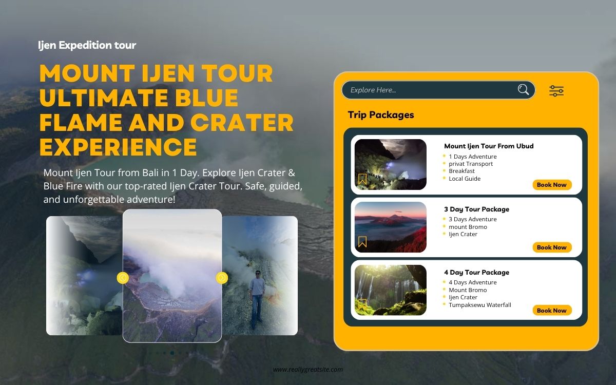 Mount Ijen Tour Ultimate Blue Flame and Crater Experience 
