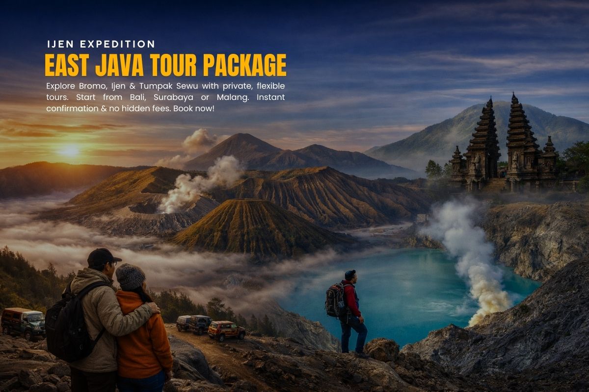 Explore Bromo, Ijen & Tumpak Sewu with private, flexible tours.
