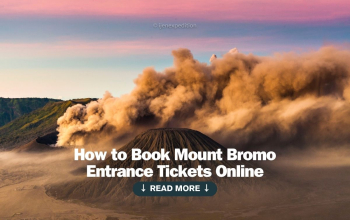 Mount Bromo online ticket booking process via TNBTS reservation system